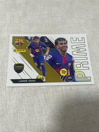 Cromo Lamine Yamal Panini ADN La Liga Prime