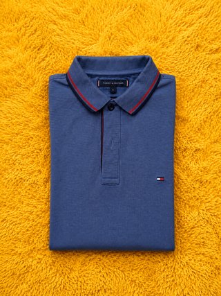Polo Tommy Hilfiger Azul Talla s
