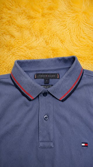 Polo Tommy Hilfiger Azul Talla s