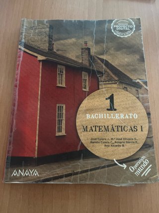 Matemáticas I 1 Bachillerato