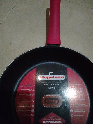 Sartén Magefesa Ø28 cm con control de temperatura