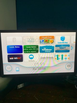 Nintendo Wii Nera Completa Boxata RVL-001