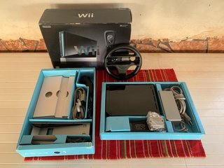 Nintendo Wii Nera Completa Boxata RVL-001