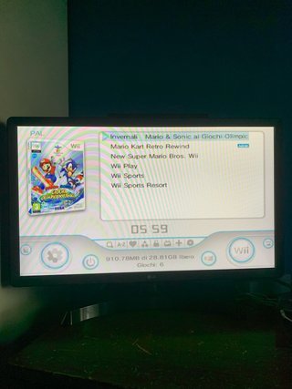 Nintendo Wii Nera Completa Boxata RVL-001