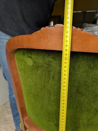 Elegante sillón estilo Luis XV
