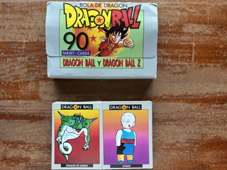 Dragon Ball Tarjet-Cards, colección 90 completa