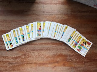 Dragon Ball Tarjet-Cards, colección 90 completa
