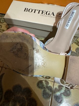 Sandali Bottega 22 eleganti multicolor