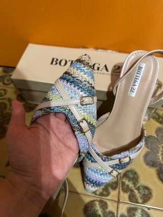 Sandali Bottega 22 eleganti multicolor