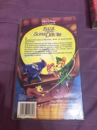 Películas VHS Disney Clásicos