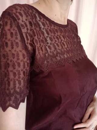 Blusa de seda The Kooples