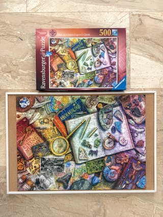 Puzzle Ravensburger El escritorio del Arqueólogo