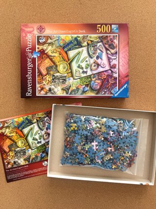 Puzzle Ravensburger El escritorio del Arqueólogo