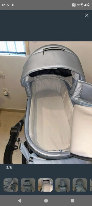 Carro de bebé Chantal completo