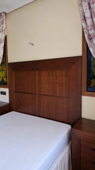 Cabecero de madera cerezo 150cm