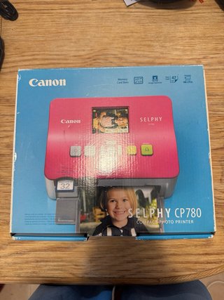 Canon SELPHY CP780 Rosa + Caja + 36 Fotos