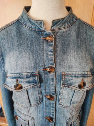 Cazadora vaquera azul