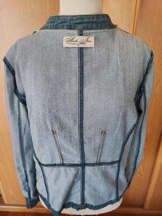 Cazadora vaquera azul