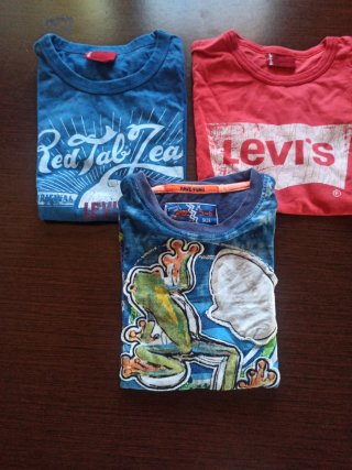 Lote 3 Camisetas 5 años