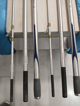 Pareja Cañas Pesca Shimano Surfcasting BX-G