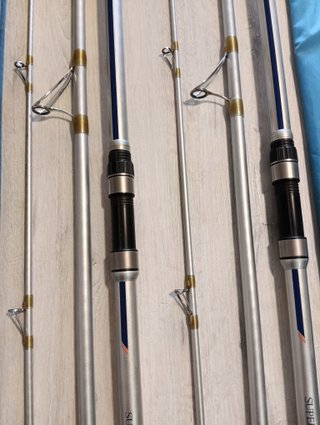 Pareja Cañas Pesca Shimano Surfcasting BX-G