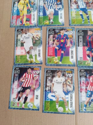 Megacracks 2026-27 Cartas Máster Rookie