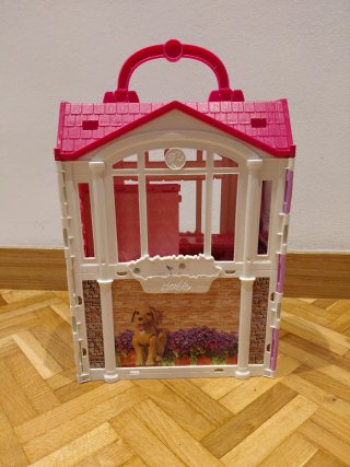 Casa de muñecas Barbie plegable