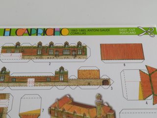 Postal Capricho de Gaudí