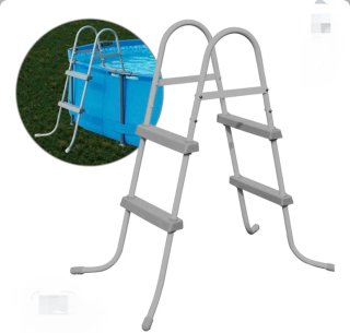 Piscina desmontable Intex con escalera