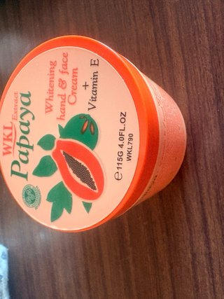 Crema WKL Papaya Whitening Hand & Face
