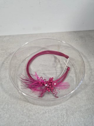 Diadema Tocado Fiesta Plumas