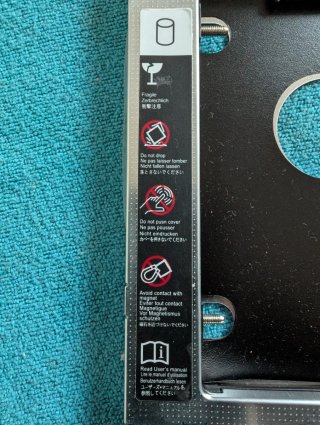 Caddy SATA 9.5mm para portátil