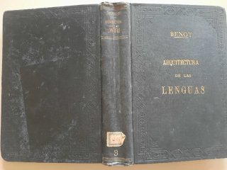 Arquitectura de las Lenguas Tomo III - E. Benot
