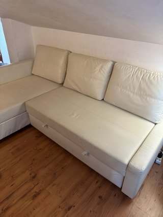 Sofá Cama Esquinero IKEA FRIHETEN Beige