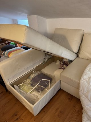 Sofá Cama Esquinero IKEA FRIHETEN Beige
