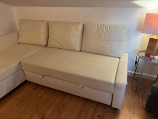 Sofá Cama Esquinero IKEA FRIHETEN Beige