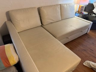 Sofá Cama Esquinero IKEA FRIHETEN Beige