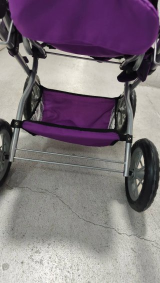 Carro de juguete para bebé color morado