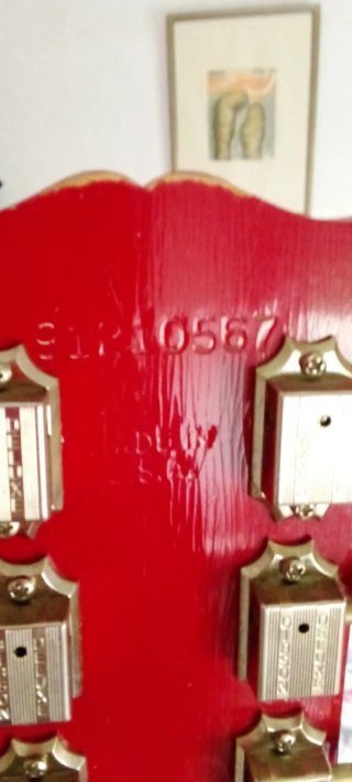 Guitarra Gibson SG 1991 Roja