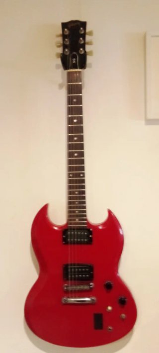 Guitarra Gibson SG 1991 Roja