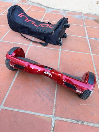 Hoverboard Innjoo Rojo con Bolsa y cargador