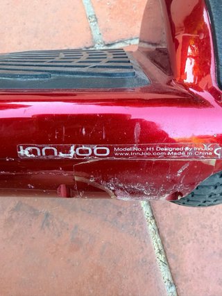 Hoverboard Innjoo Rojo con Bolsa y cargador