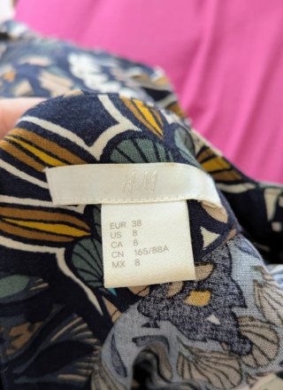 Vestido estampado entretiempo