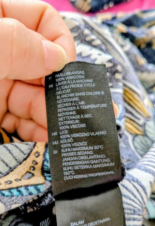 Vestido estampado entretiempo