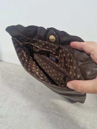 Bolso de fiesta marrón