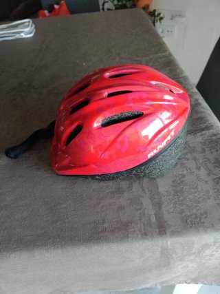 Casco infantil Runfit rojo