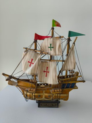 Maqueta Barco Santa Maria 1492