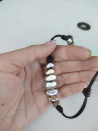 Pulsera Uno de 50 con piedra verde