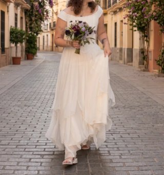 Vestido Novia Vintage Pronovias 1997