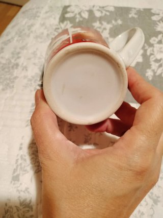 Taza cerámica Navidad Santa y Reno